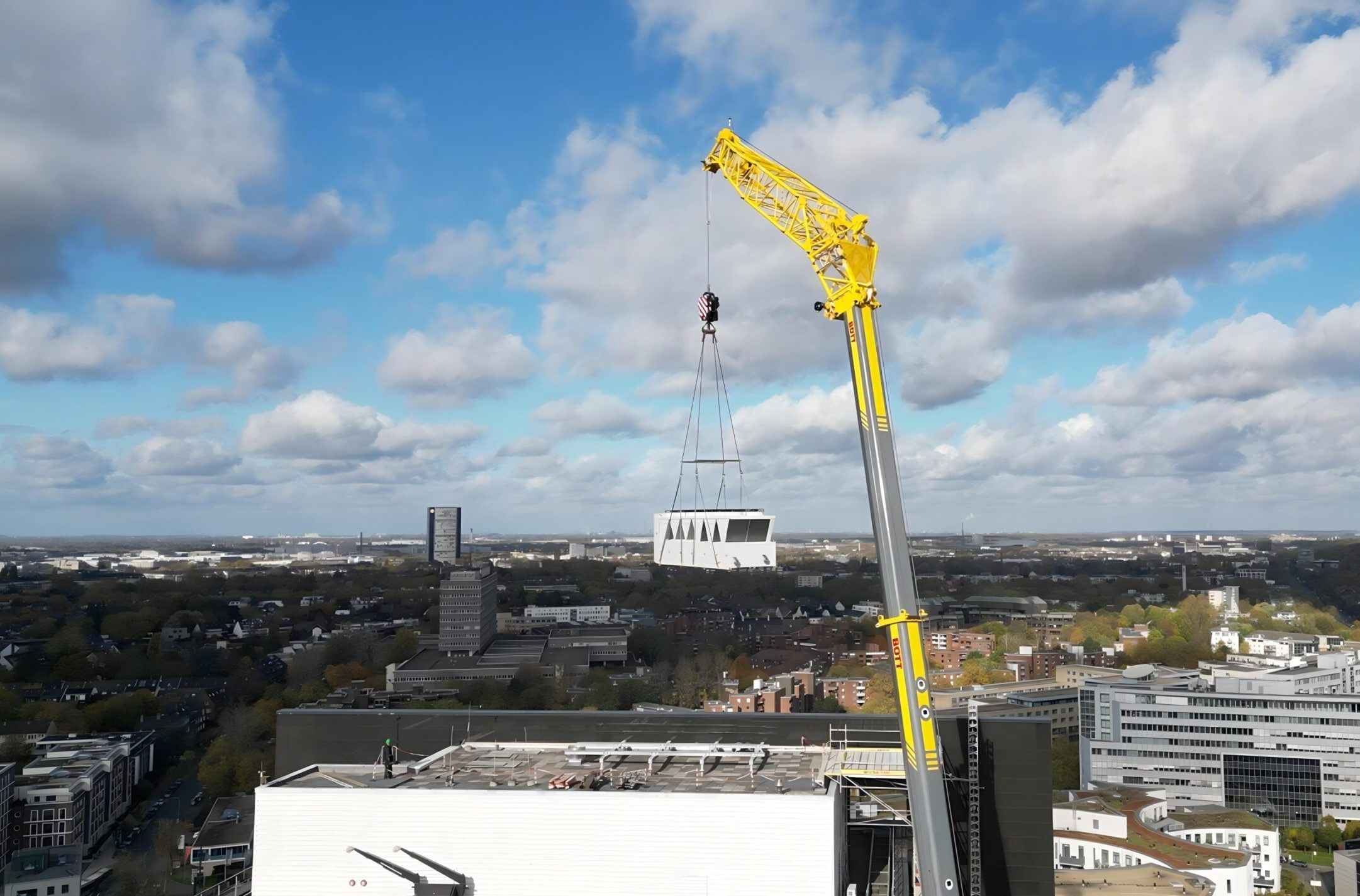 Königsallee Düsseldorf Einkaufsstraße, Centrum, Zentrum, LED-Beleuchtung