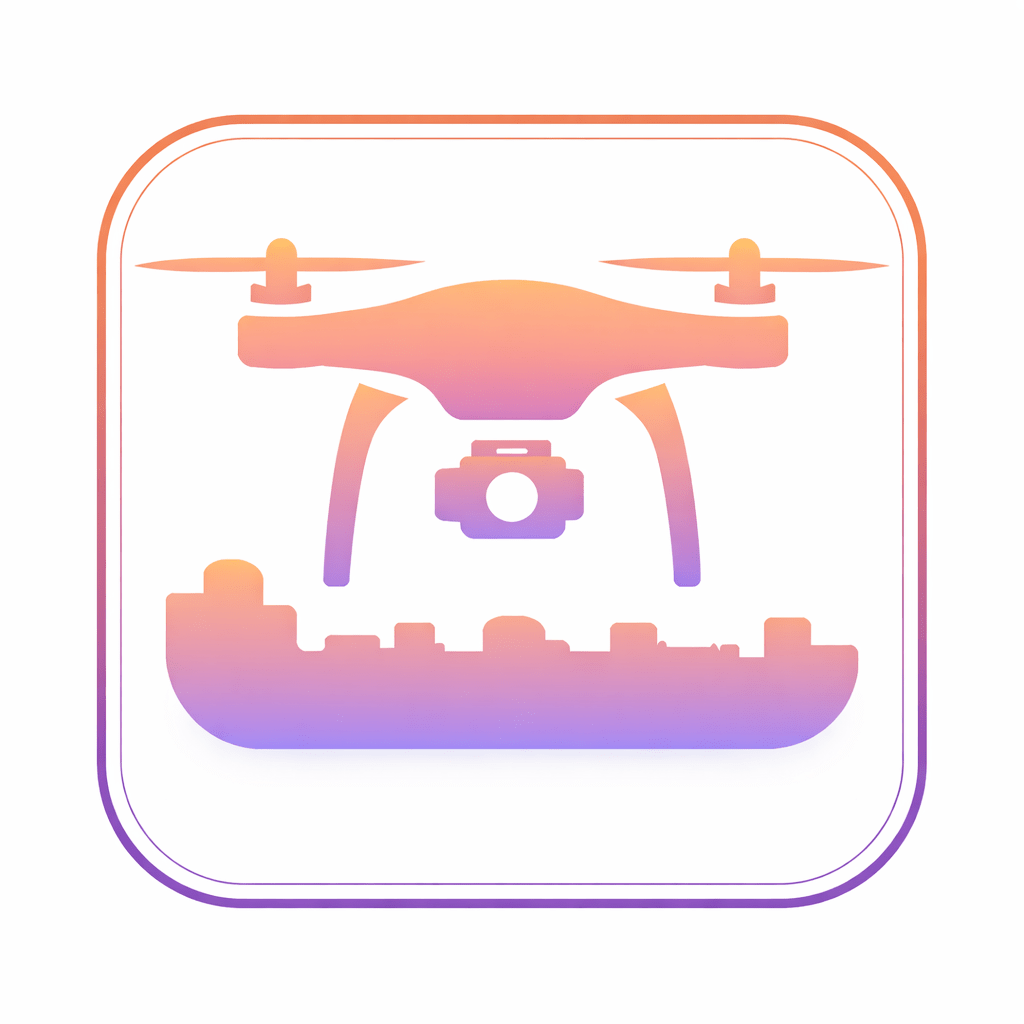 Drohnenaufnahme einer Baustelle – professionelle Luftbilder für Baudokumentation