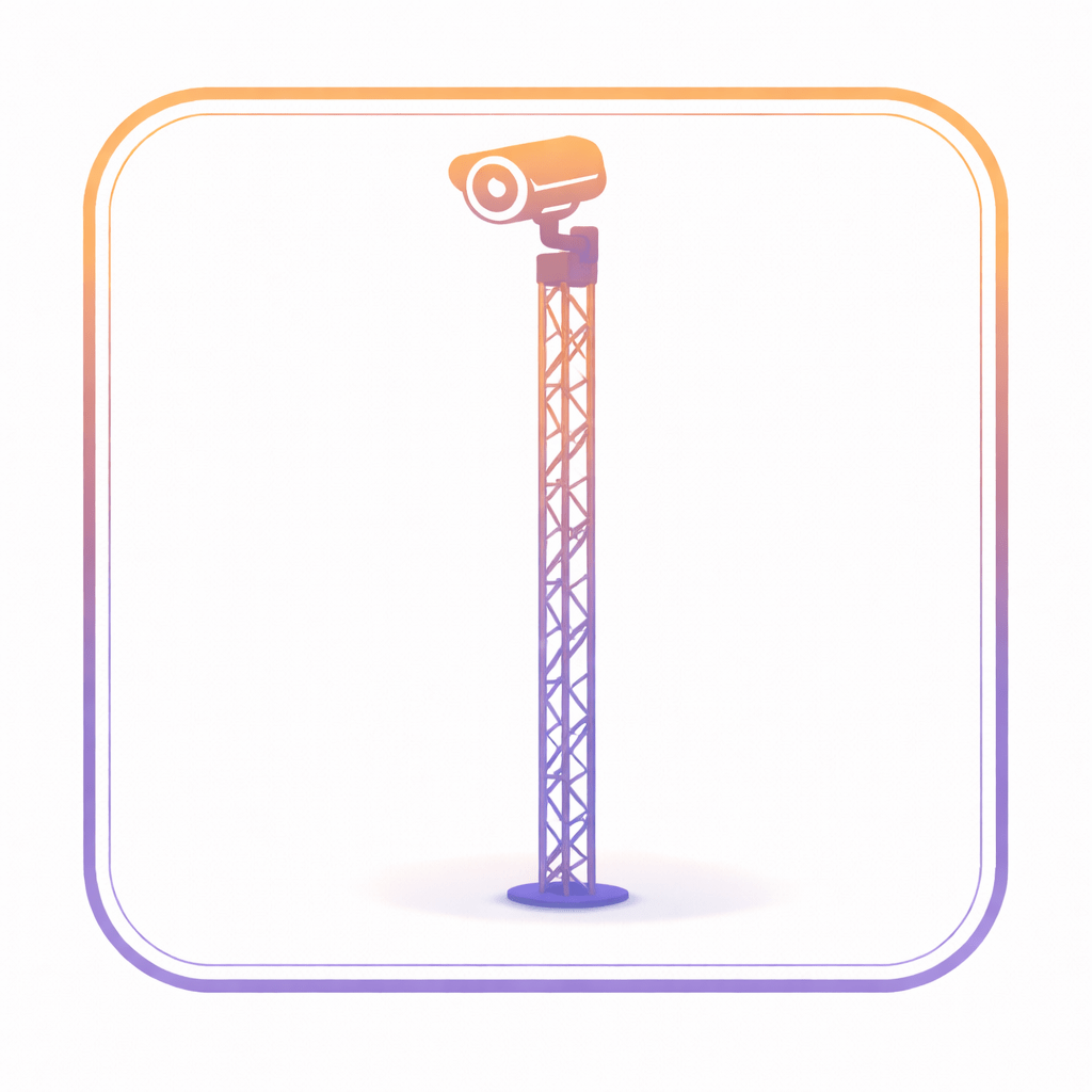 Baustellenkamera mieten – Kameramast für Zeitraffer und Baudokumentation